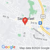 View Map of 711 D Street,San Rafael,CA,94901